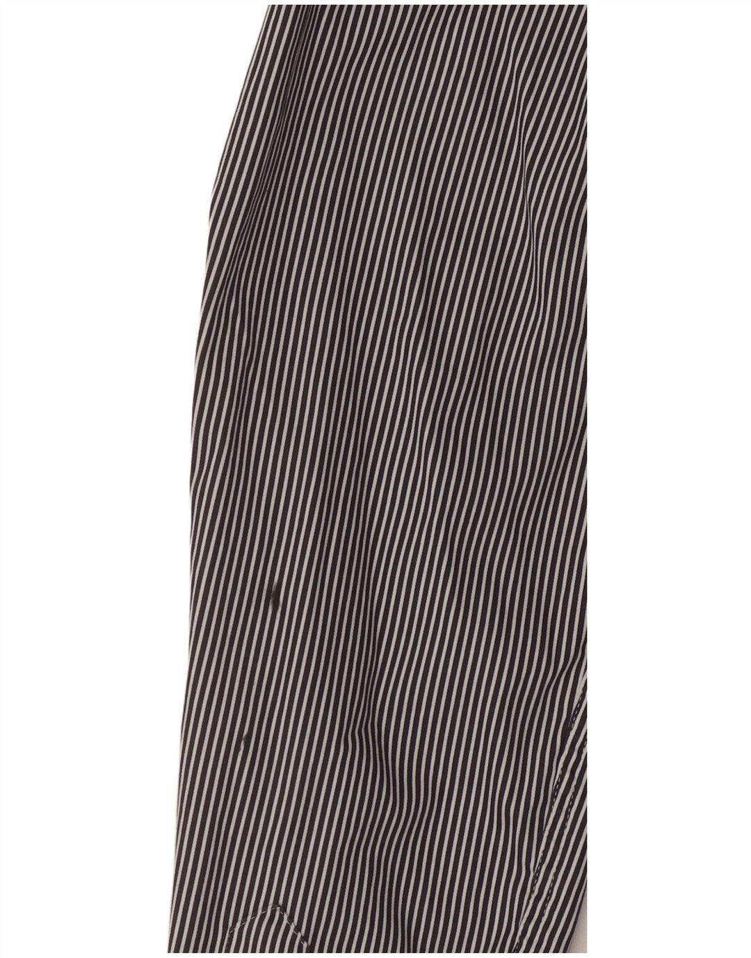 Camicia da uomo Ted Baker taglia 2 piccola in cotone a righe blu navy