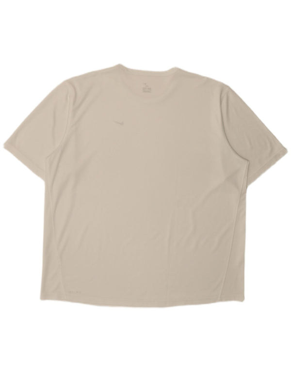 Maglietta Nike Dri Fit da uomo 2XL bianca