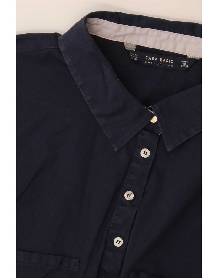 Maglia pullover da donna Zara UK 18 XL Blu navy
