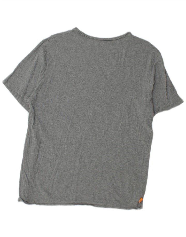 T-shirt grafica da uomo con vestibilità regolare Timberland XL grigia