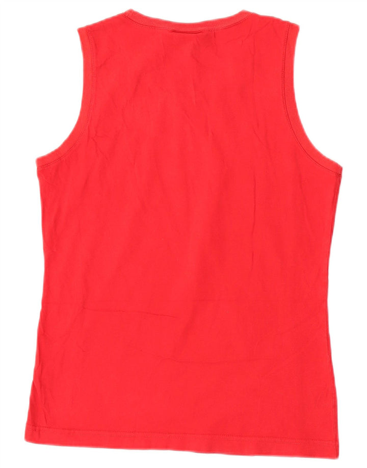 T-shirt grafica da donna Champion Top UK 12 Medium Red
