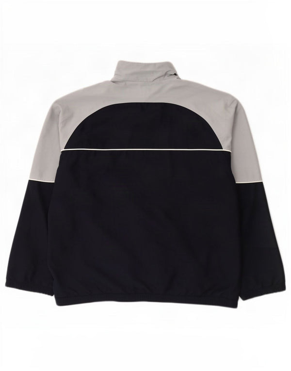 Giacca da tuta da uomo Adidas UK 46/48 XL Blu navy Colourblock