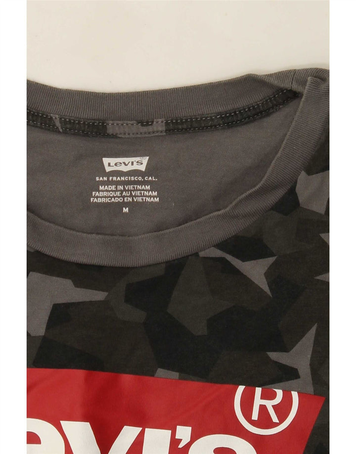 T-shirt grafica da uomo Levi's Top medio kaki mimetico