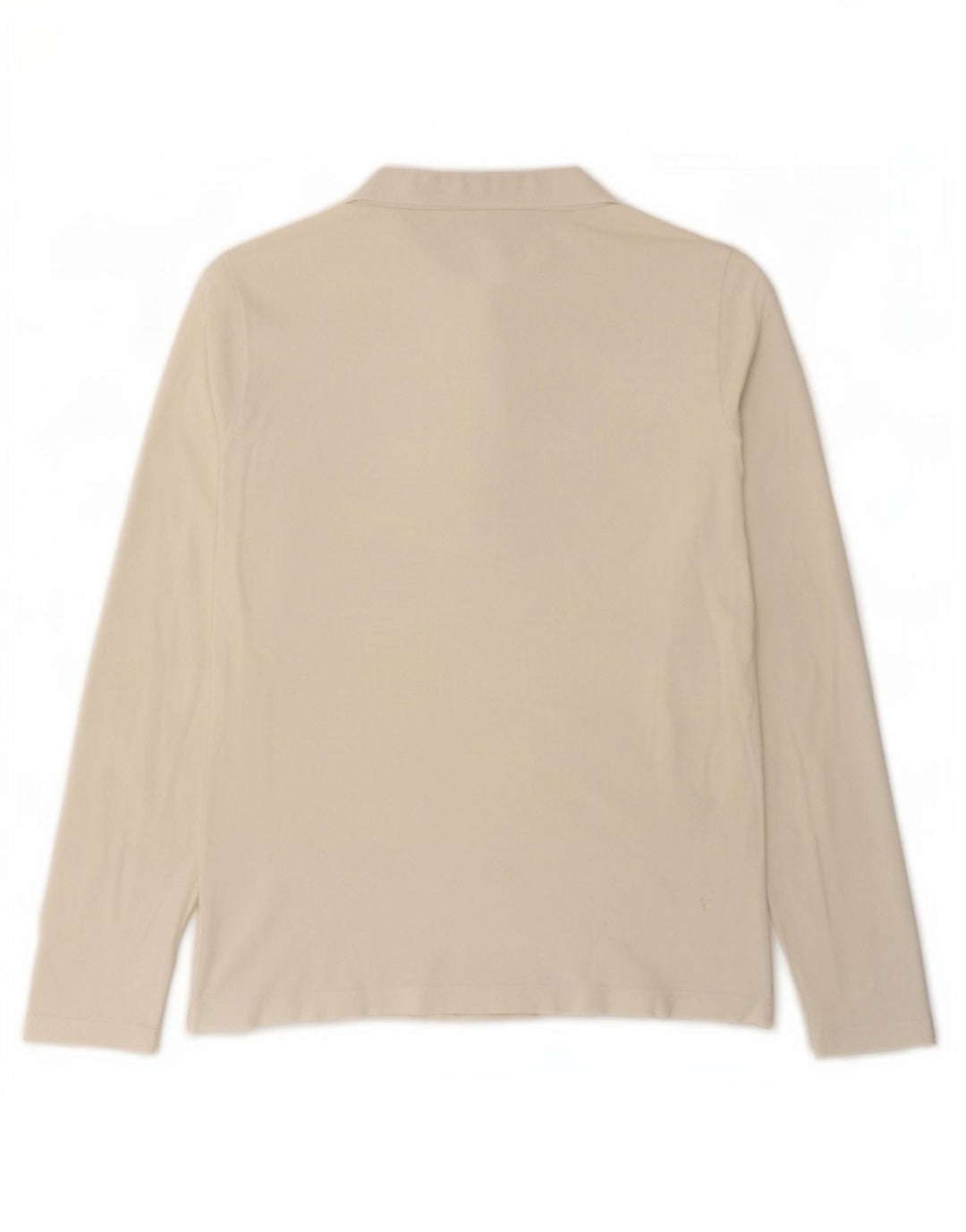Polo da donna a maniche lunghe Lacoste taglia 44 grande bianca