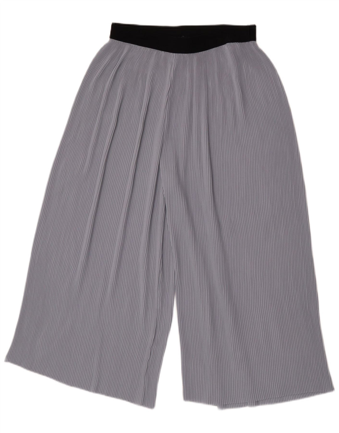 Pantaloni Zara da donna Culotte Capri medi W28 L21 Blu Colourblock