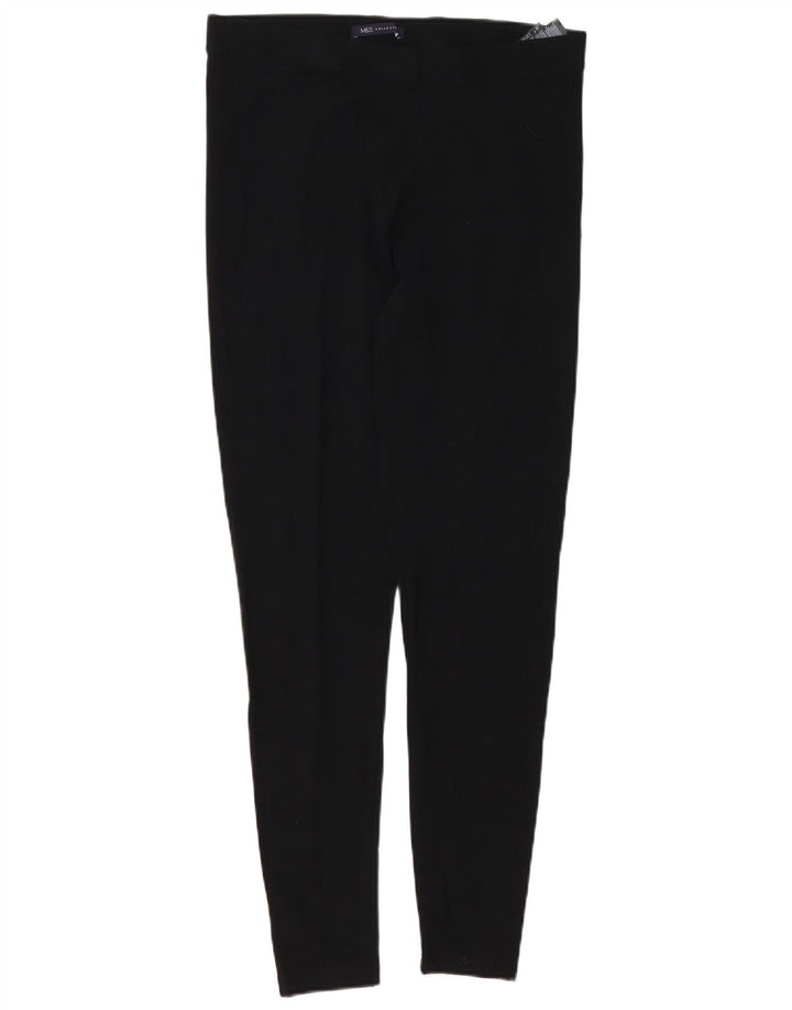 Leggings da donna Marks & Spencer UK 14 grande cotone nero