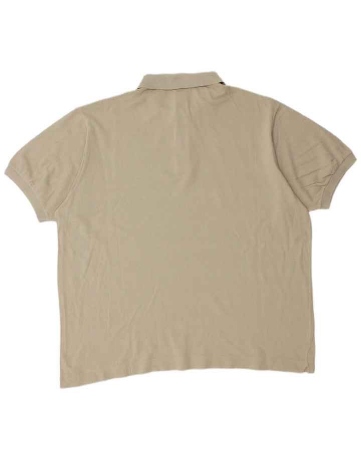Polo da uomo Lacoste taglia 7 2XL cotone beige