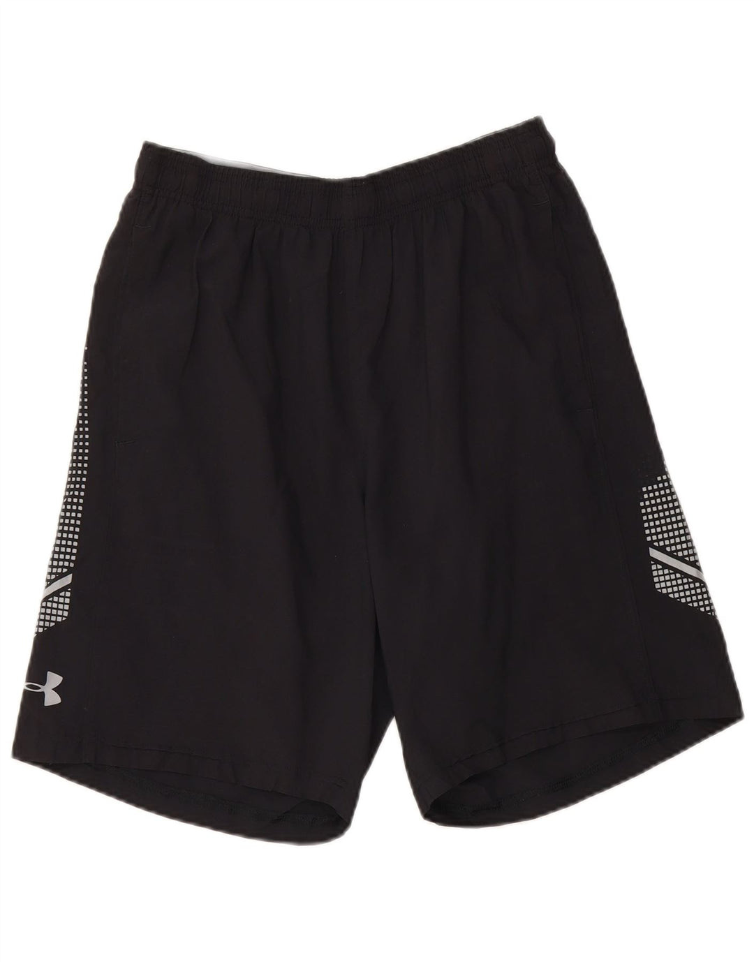 Pantaloncini sportivi da uomo UNDER ARMOUR Heat Gear medio nero geometrico