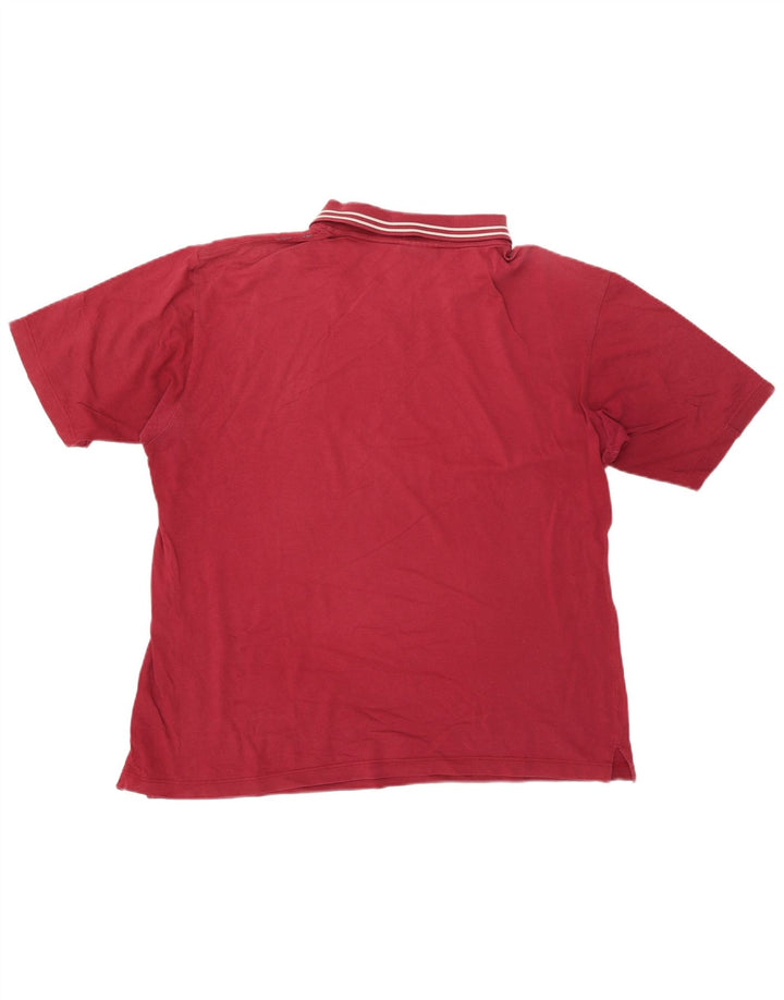 Polo da uomo Sergio Tacchini XL Bordeaux