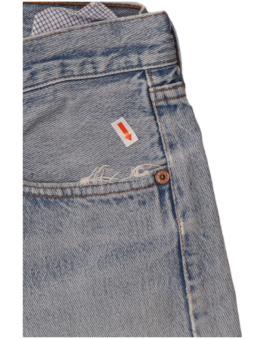 Pantaloncini di jeans da uomo LEVI'S W30 Blu medio