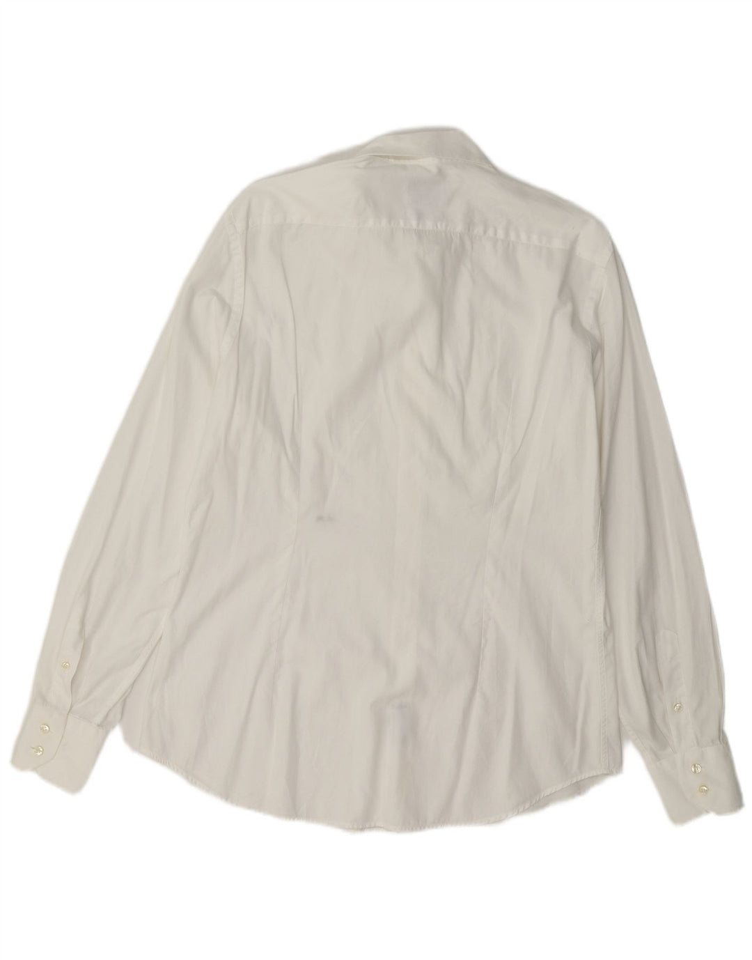 Camicia da uomo Vitali taglia 40 15 3/4 cotone bianco medio