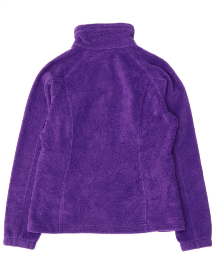 Giacca in pile da donna Columbia UK 14 poliestere viola medio