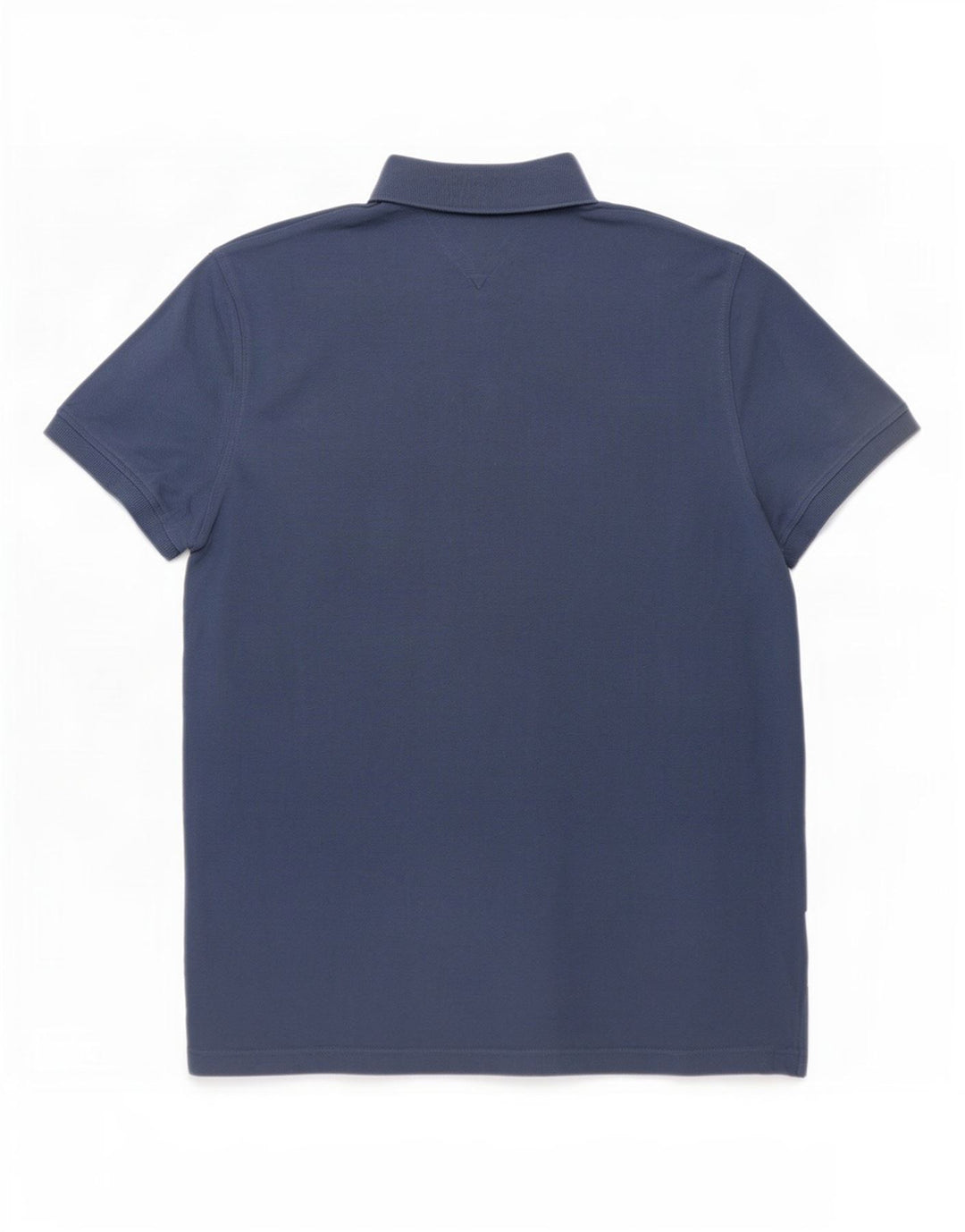 Polo da uomo Tommy Hilfiger piccola in cotone blu navy