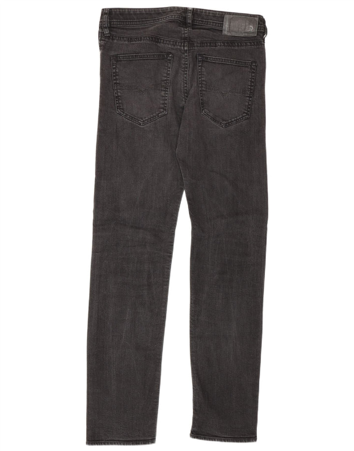 Jeans slim da uomo Diesel W30 L31 cotone nero