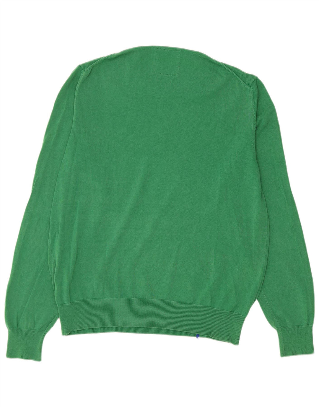 Maglione maglione girocollo da uomo Sun68 grande cotone verde