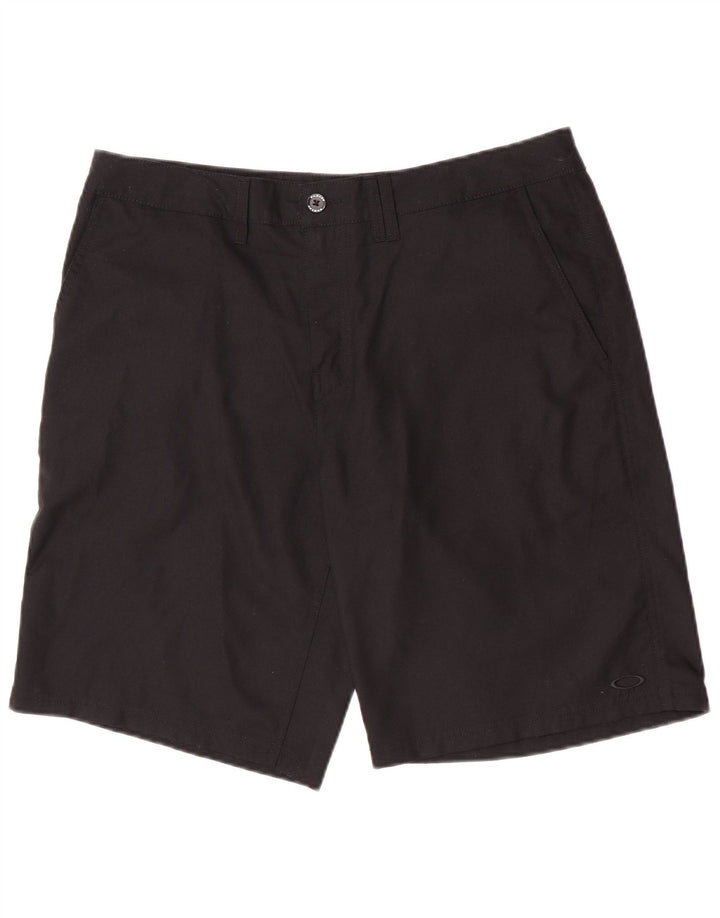Pantaloncini chino da uomo Oakley W36 Large in poliestere nero