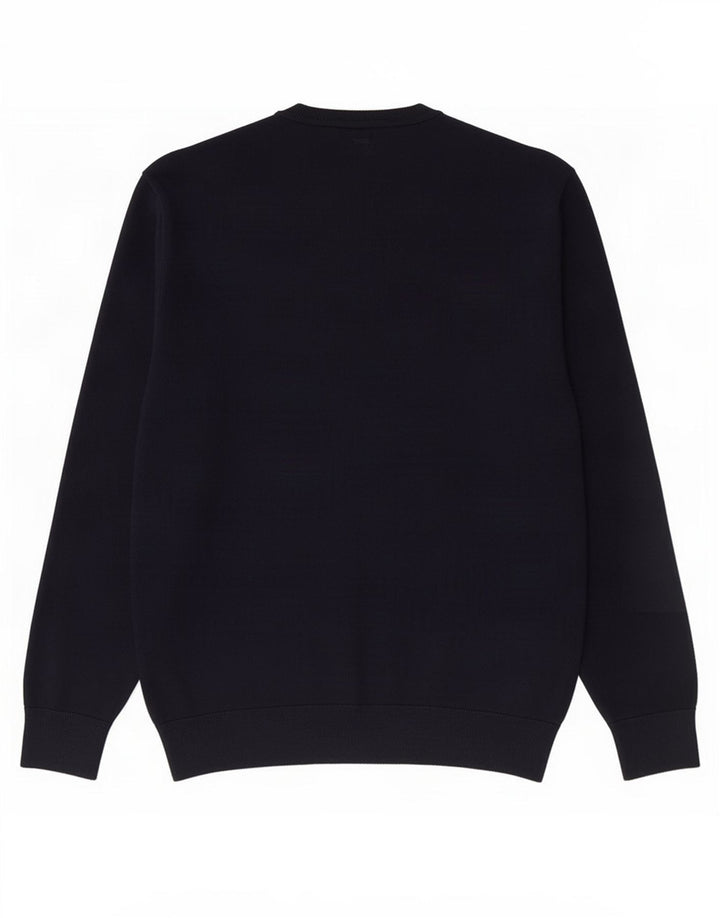 Maglione da uomo Gap con scollo a V, lana merino media blu navy