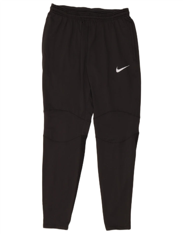 Pantaloni da tuta Nike Therma-Fit da uomo in poliestere nero medio