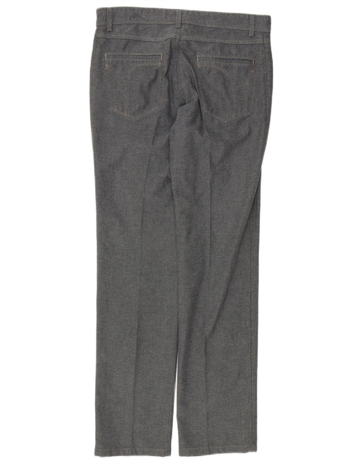 Pantaloni Casual Dritti Donna Trussardi W30 L34 Grigi