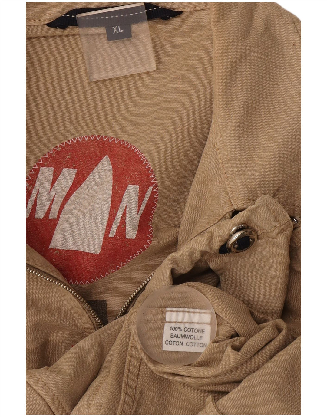 Giubbotto bomber da uomo Murphy & Nye UK 42 XL Cotone beige