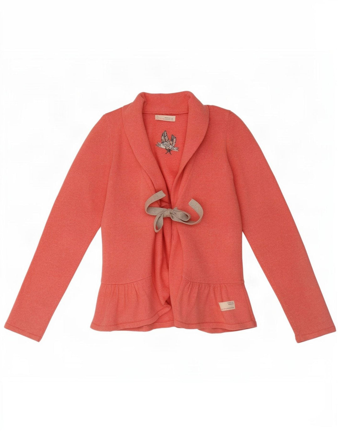 Maglione cardigan da donna Odd Molly taglia 2 cotone screziato rosa medio