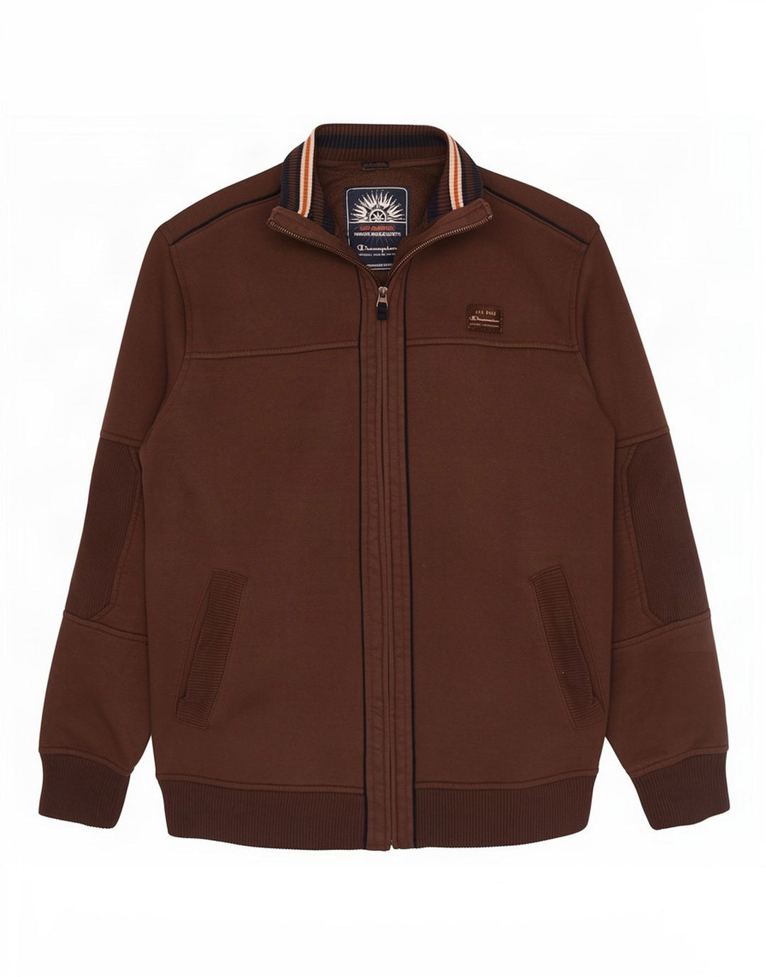 Giacca da tuta da uomo Champion 2XL in cotone marrone