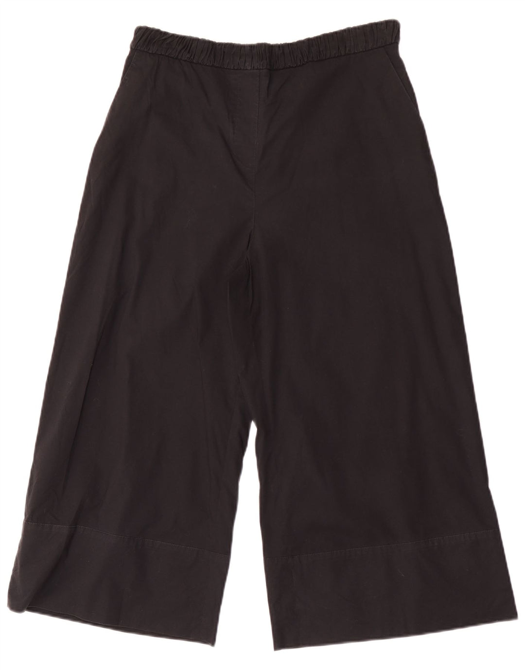 Pantaloni capri da donna a gamba larga Max & Co. W30 L21 neri