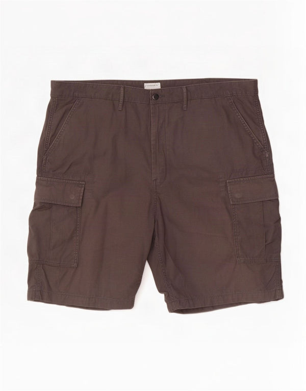 Pantaloncini cargo da uomo Levi's W44 2XL cotone grigio