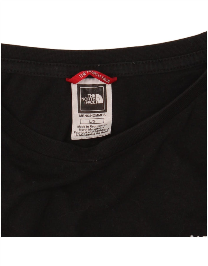 T-shirt grafica da uomo The North Face grande nera