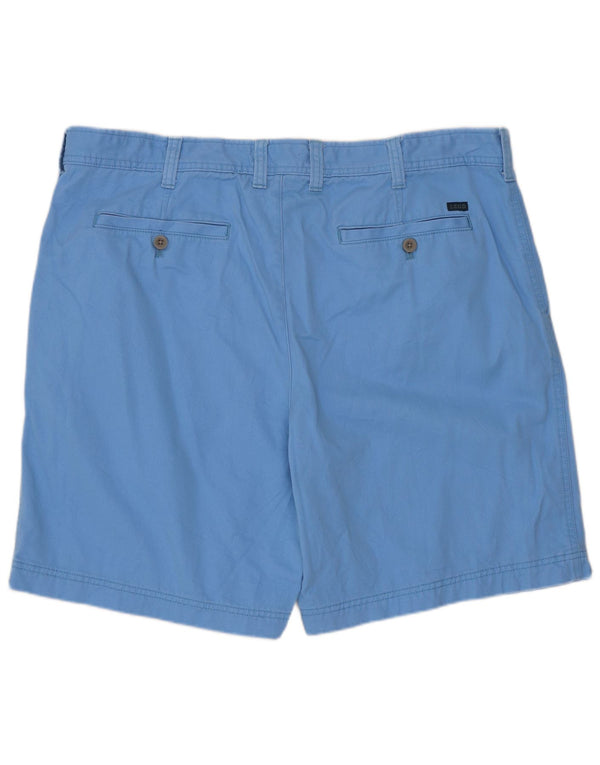 Pantaloncini chino da uomo Izod W40 XL in cotone blu