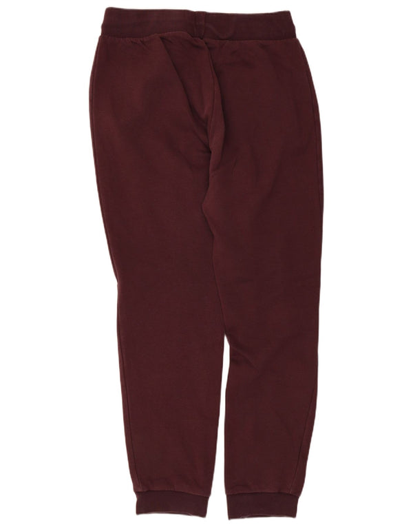 Pantaloni da tuta da donna Adidas Joggers UK 14 Borgogna media cotone