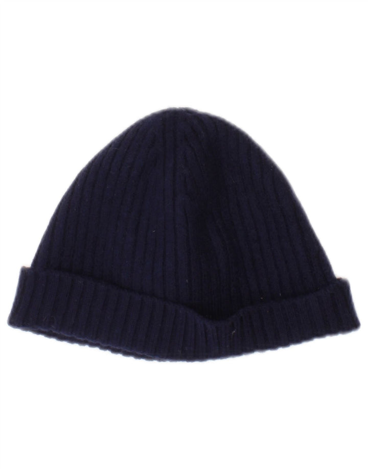 Berretto da uomo Lacoste taglia unica in lana blu navy