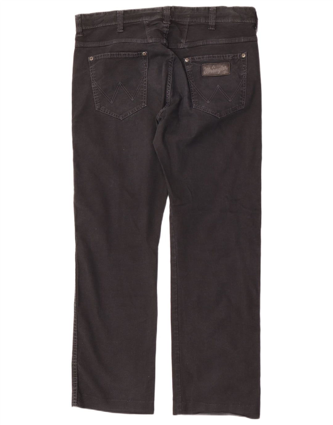 Jeans dritti Clyde da uomo Wrangler W36 L32 cotone nero