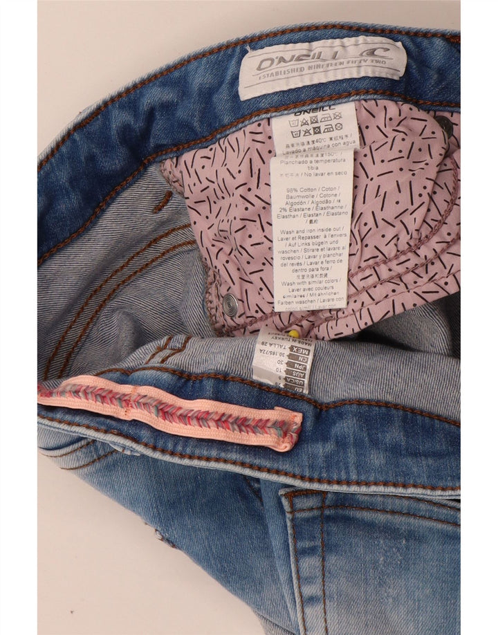Pantaloncini di jeans da donna O'Neill W30 cotone blu medio