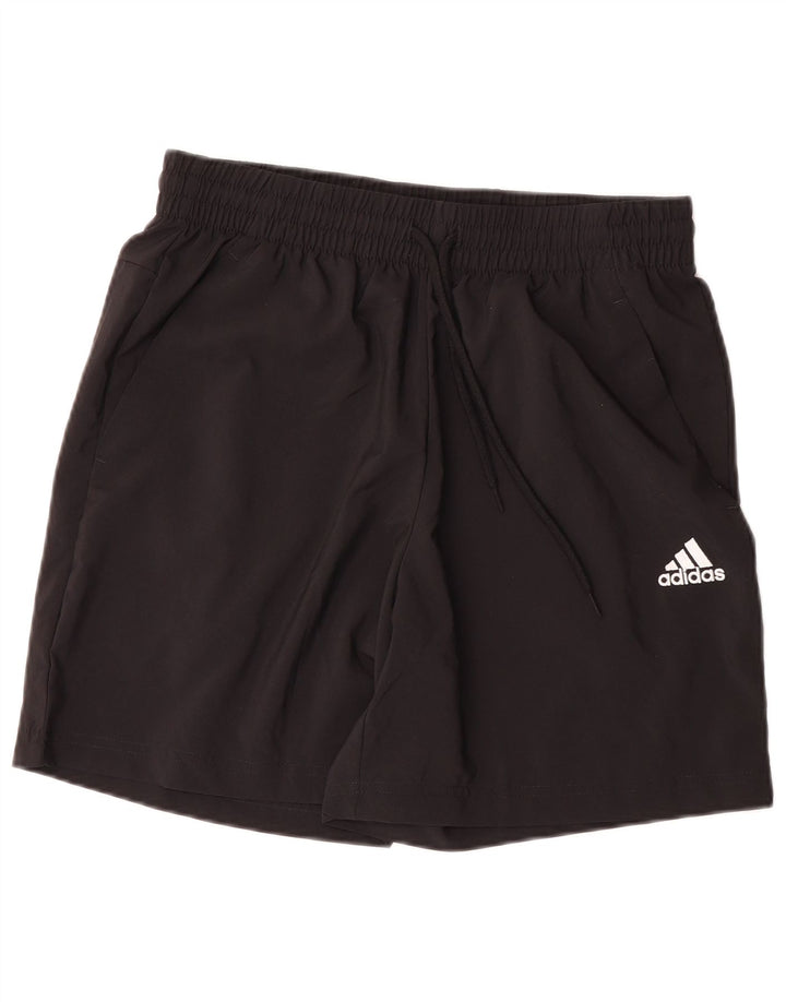 ADIDAS Mens Sport Shorts Medium Black Polyester