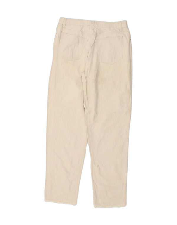 J. CREW Pantaloni casual affusolati da uomo W33 L34 Cotone beige