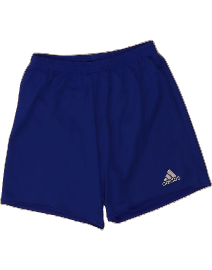 ADIDAS Mens Climalite Sport Shorts Medium Blue Polyester Vintage Adidas and Second-Hand Adidas from Messina Hembry 