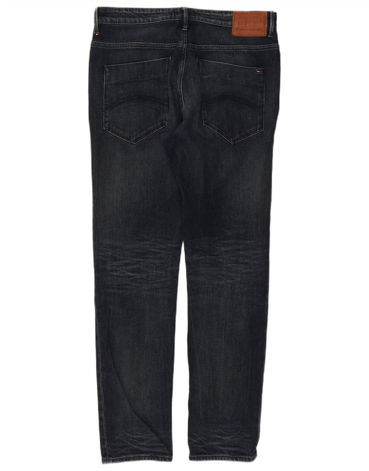 Jeans slim da uomo Tommy Hilfiger W32 L31 Blu navy