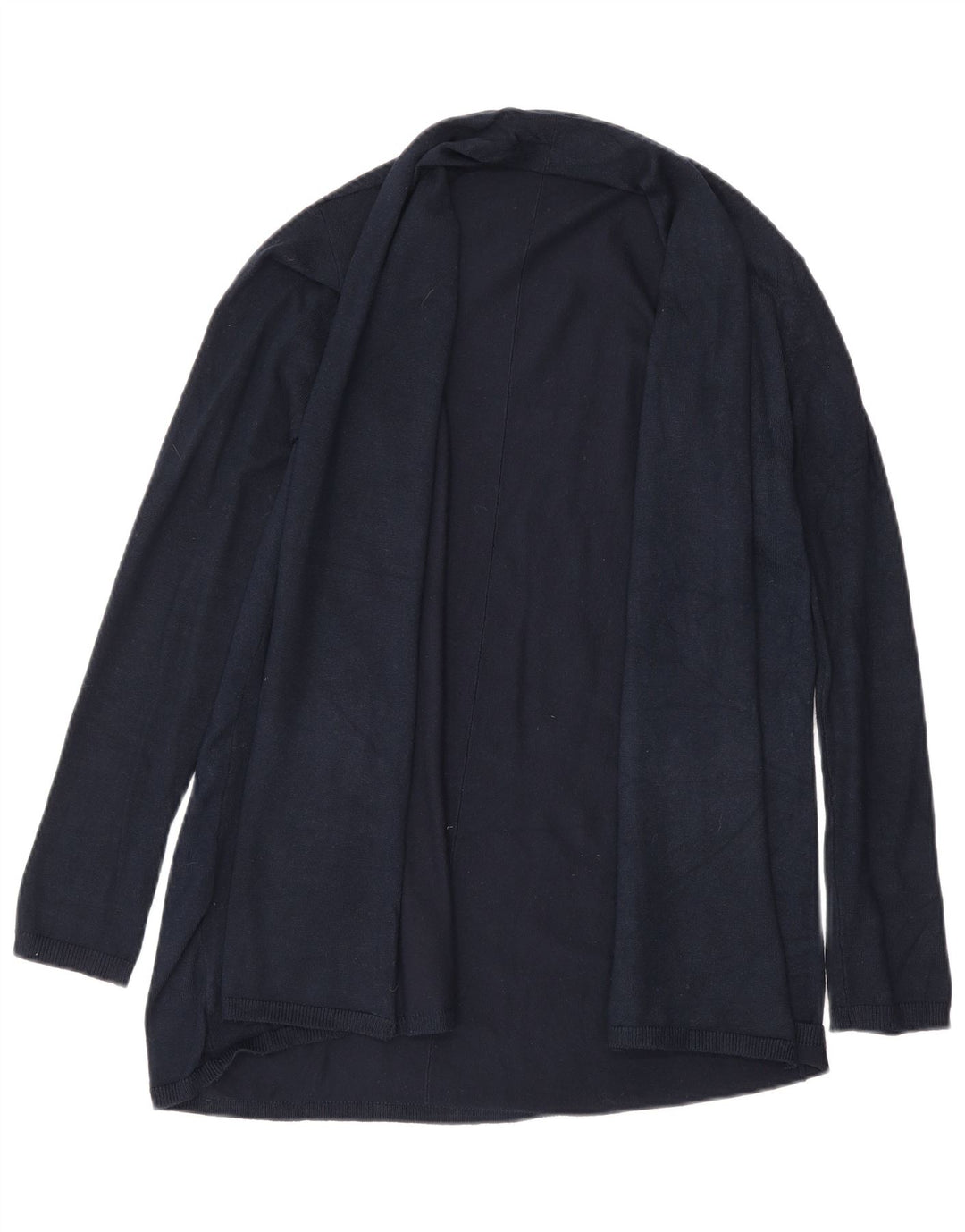 Maglione cardigan aperto da donna Zara UK 12 blu navy medio