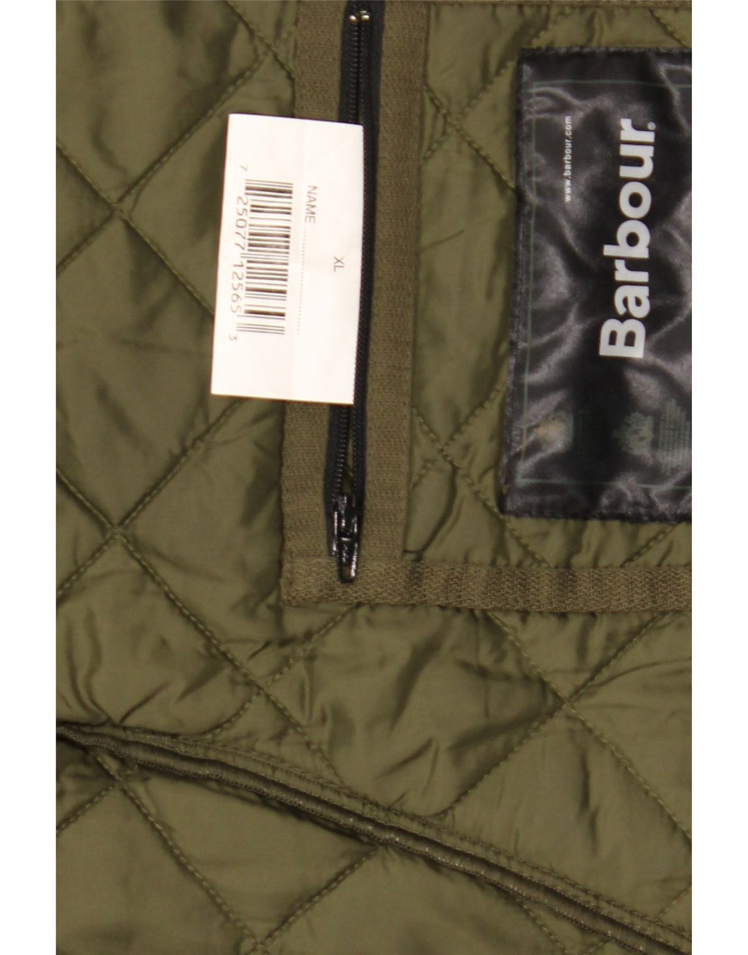 Giacca trapuntata da uomo Barbour UK 42 XL poliestere verde
