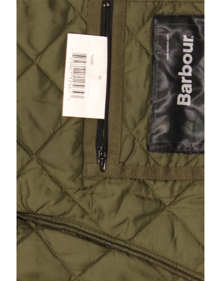 Giacca trapuntata da uomo Barbour UK 42 XL poliestere verde