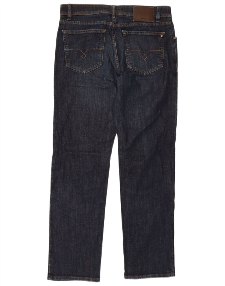 Jeans dritti da uomo Pierre Cardin W34 L32 Blu Navy