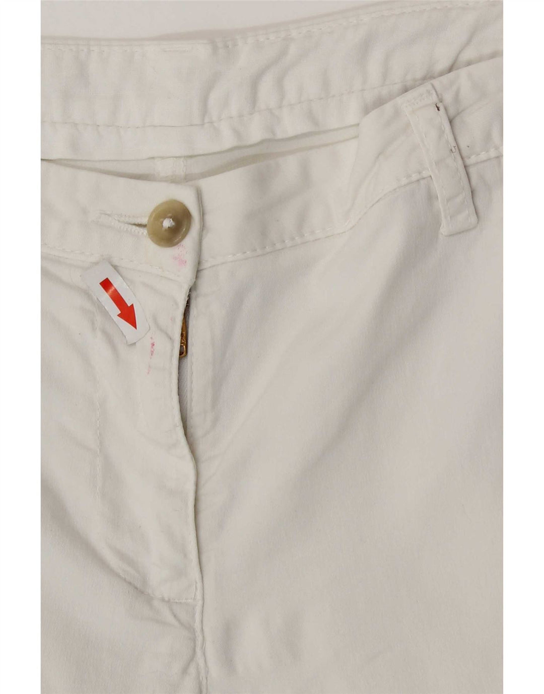 Pantaloncini chino da donna Kappa EU 40 medi W32 cotone bianco
