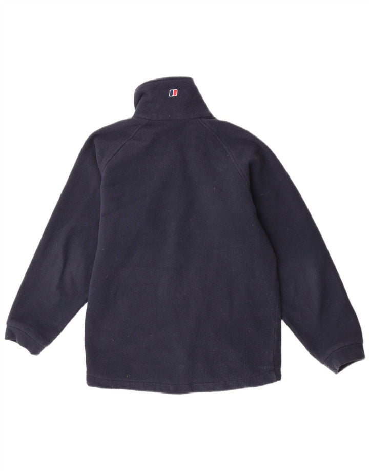 Giacca in pile da uomo Berghaus UK 36 Small poliestere blu navy