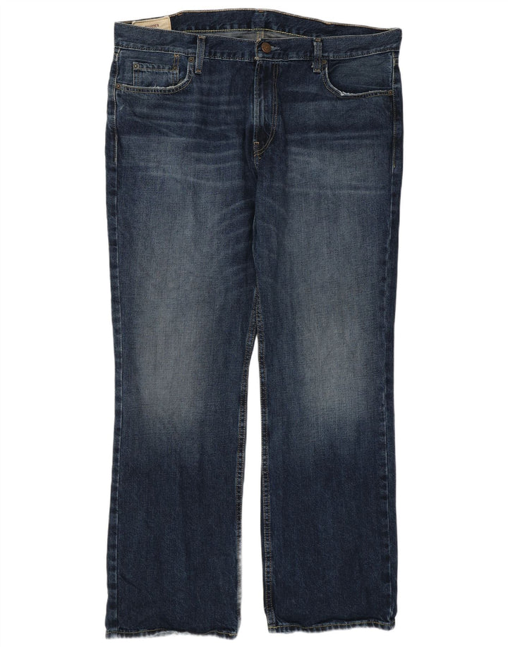 Jeans Hollister Bootcut da uomo W38 L30 in cotone blu navy