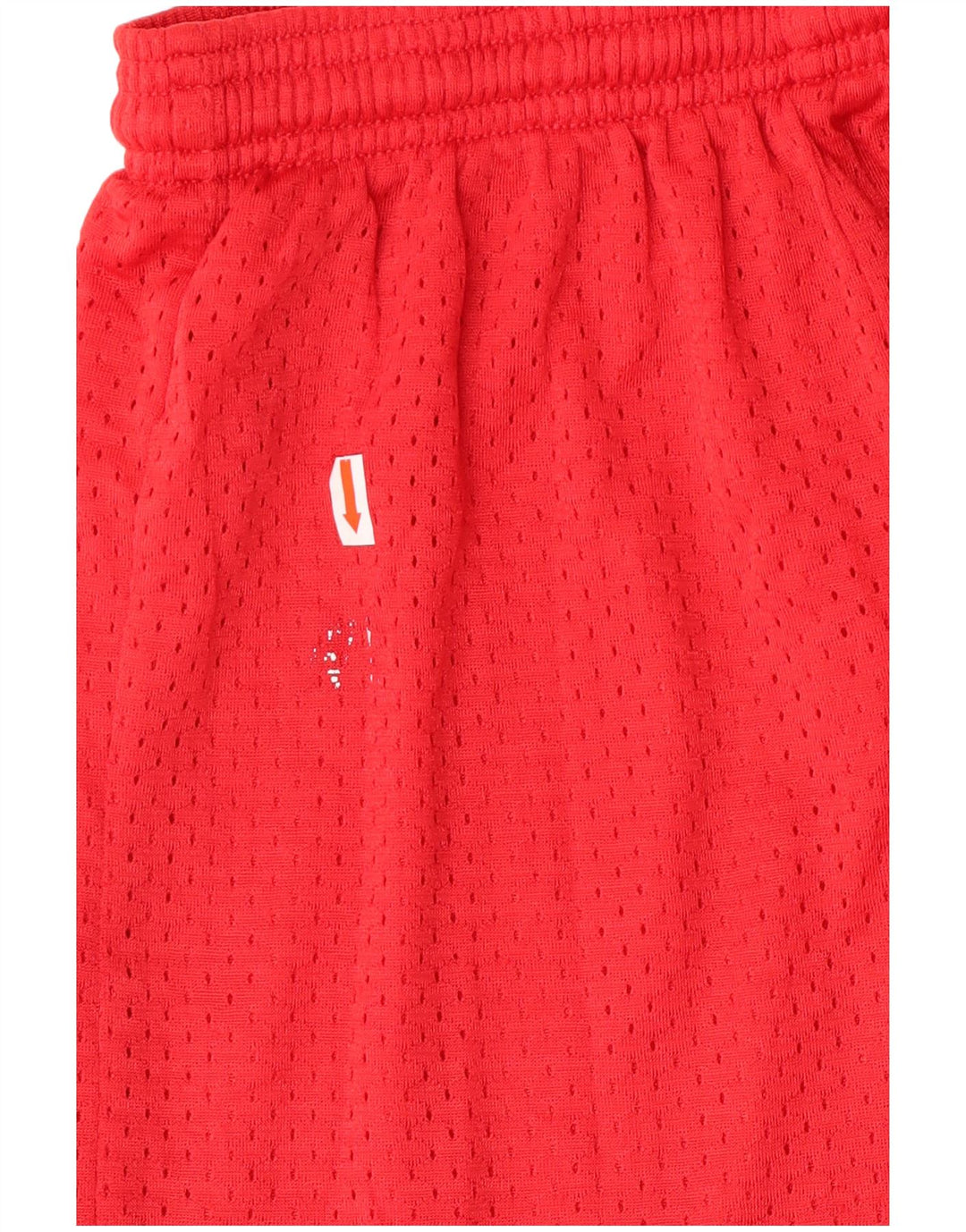 Pantaloncini sportivi da ragazzo Russell Athletic 9-10 anni piccoli in nylon rosso