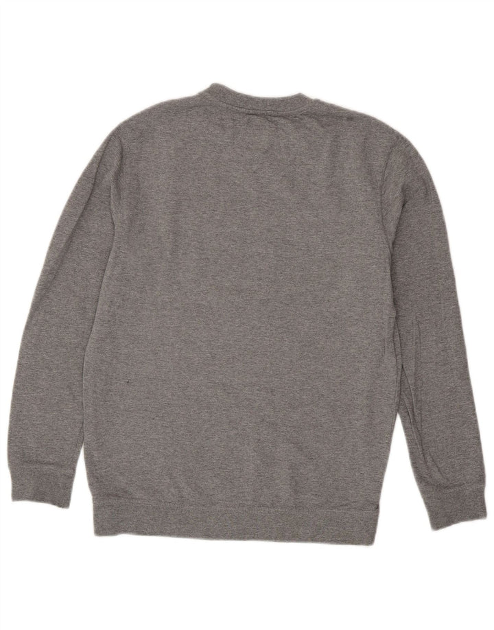 Felpa grafica da donna VANS maglione UK 14 grande grigio
