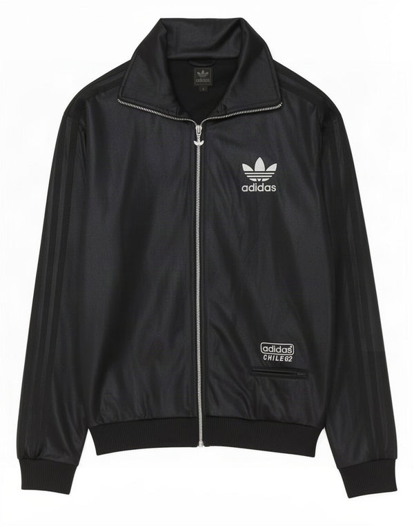 Giacca da allenamento Adidas Chile 62 da uomo, piccola, in poliestere nero