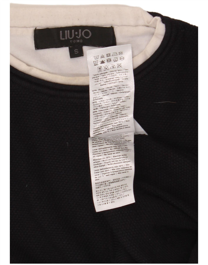 Liu Jo Uomo Small Blu Navy Viscosa