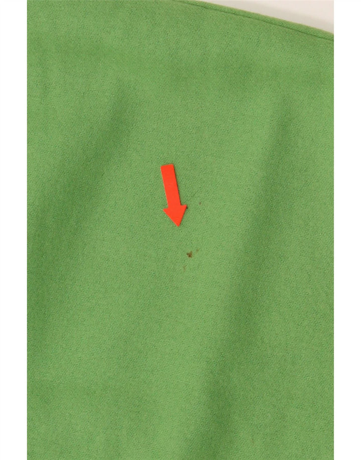 BENETTON Womens Pencil Skirt IT 40 Small W26 Green Wool Vintage Benetton and Second-Hand Benetton from Messina Hembry 